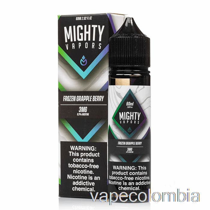 Vape Recargable Grappleberry Congelado - Vapores Poderosos - 60ml 3mg